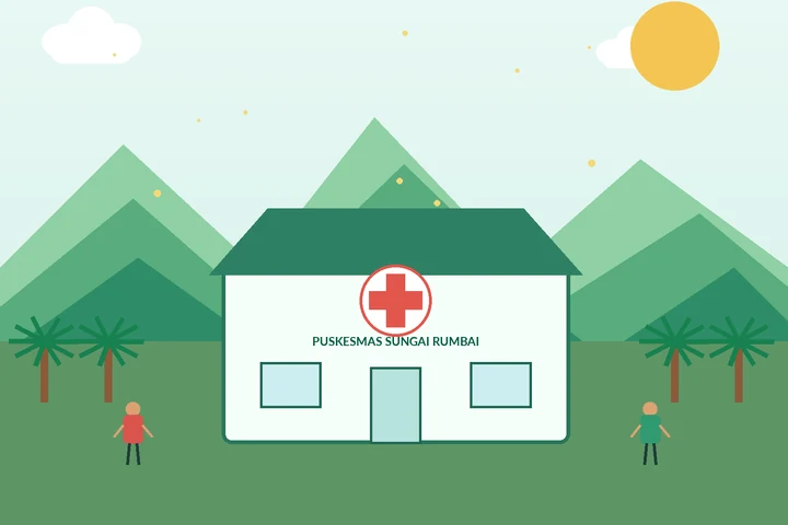 Ilustrasi Puskesmas Sungai Dareh